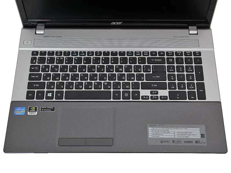 Чистка от пыли Acer Aspire V3-771G