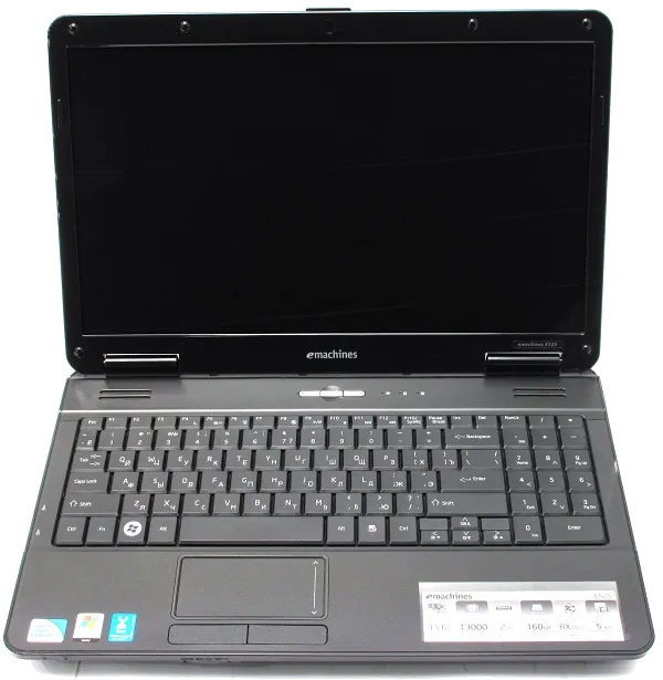 Чистка от пыли Acer eMachines E525