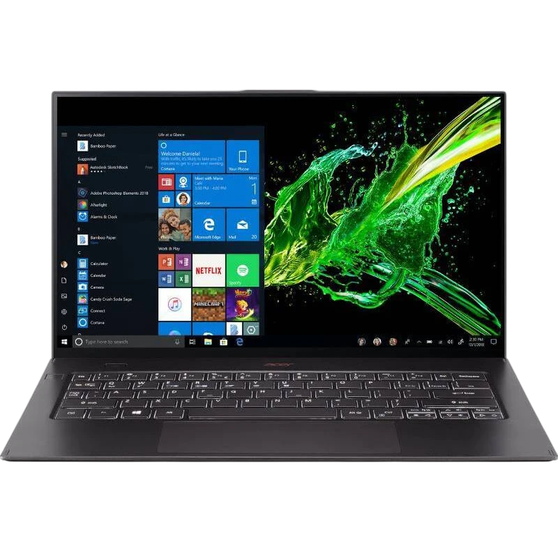 Чистка от пыли Acer Swift 7