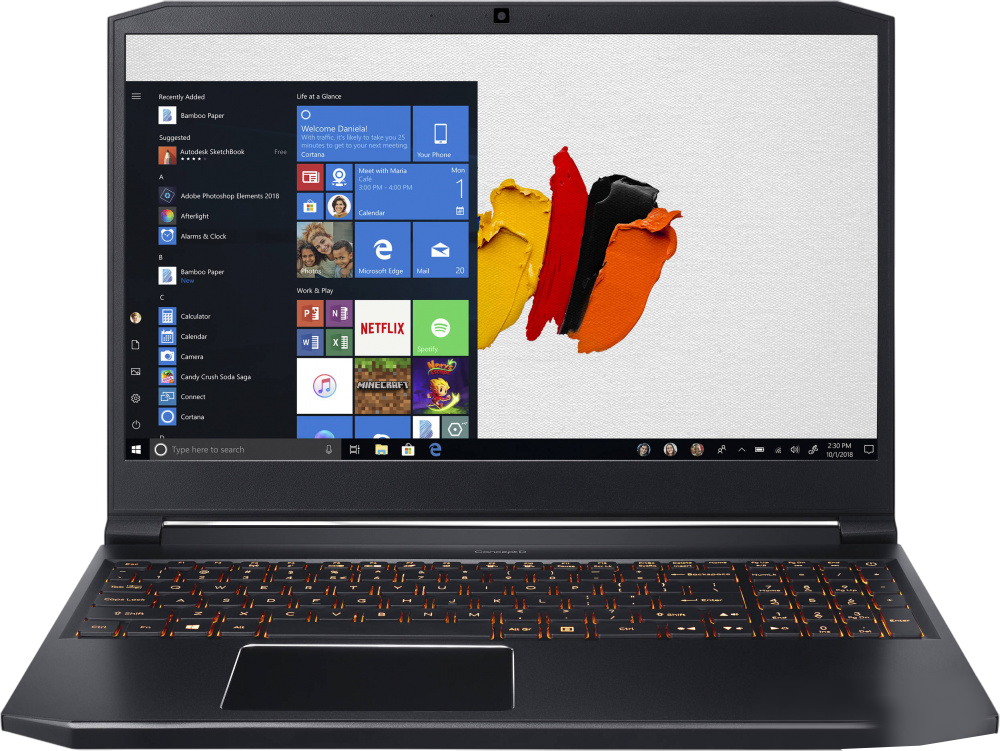 Чистка от пыли Acer ConceptD 5