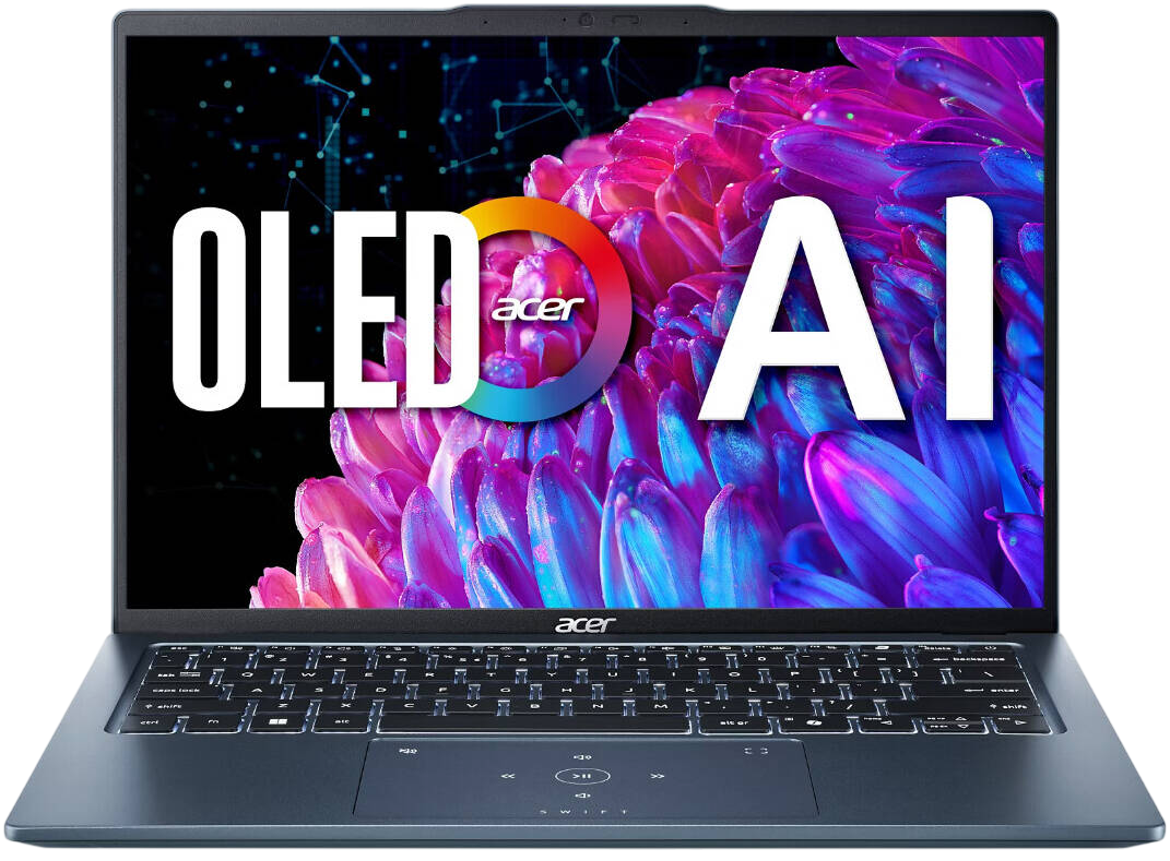 Чистка от пыли Acer Swift Go 14 AI